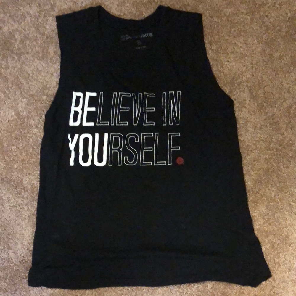 Pure barre motivational tank EUC